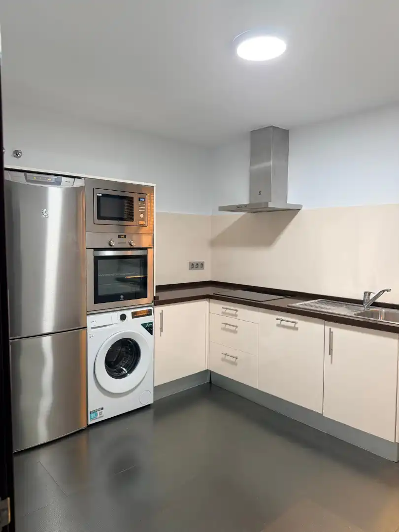 Kitchen of Apartments for rent in Dos Hermanas  with Air Conditioner, Furnished and Oven