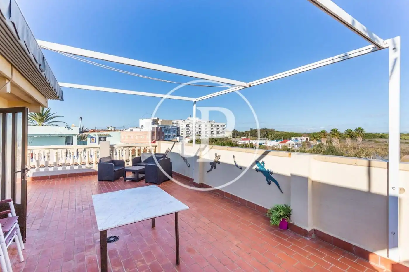 Terrace of Houses for sale in Valencia  with Heating, Terrace and Storage room