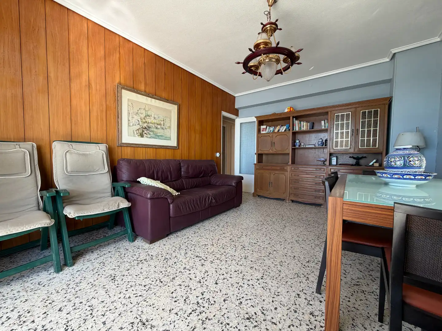 Sala de estar de Piso en venta en Santa Pola con Terraza y Amueblado