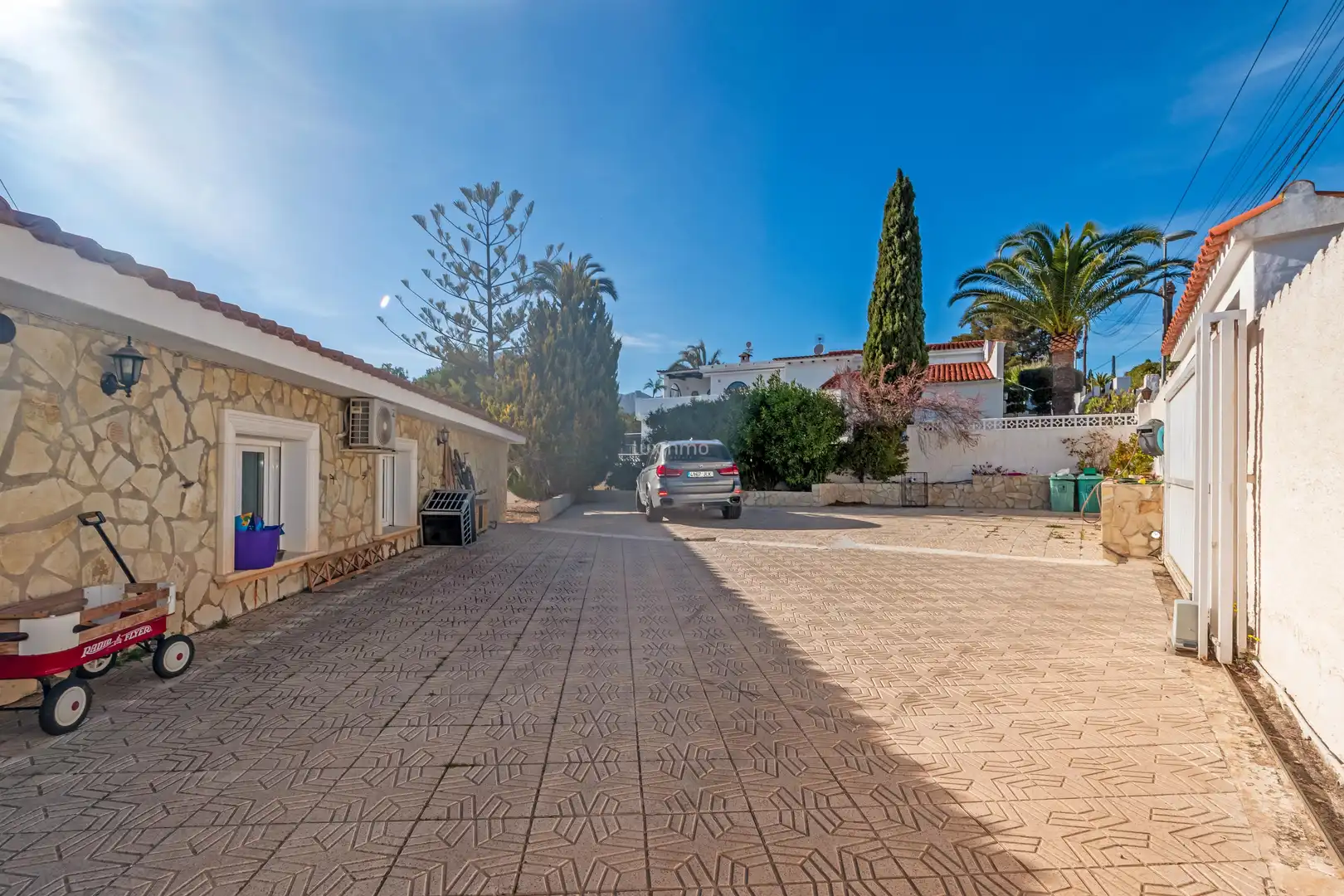 Vista exterior de Casa o chalet en venta en La Nucia con Aire acondicionado, Trastero y Piscina