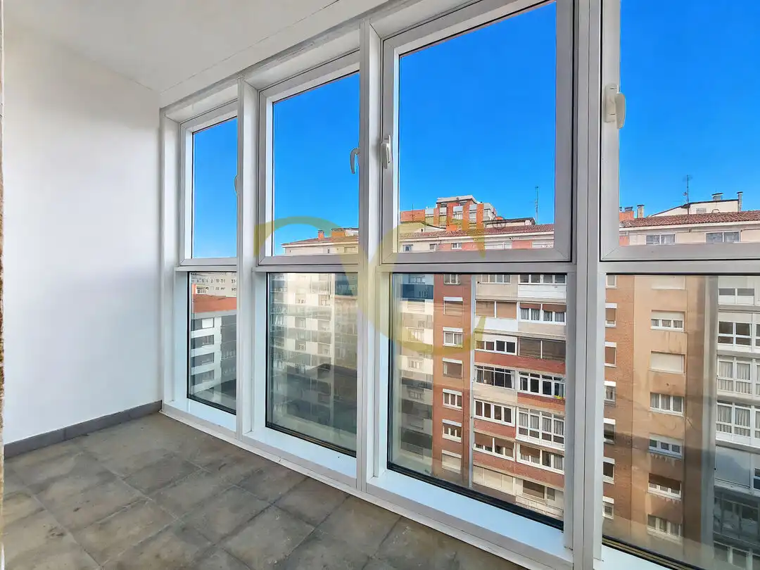 Balcony of Flat for sale in Gijón   with Heating and Terrace