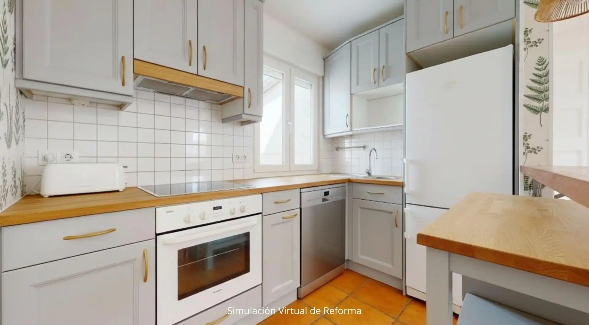 Cocina de Ático en venta en Bilbao  con Calefacción, Terraza y Balcón