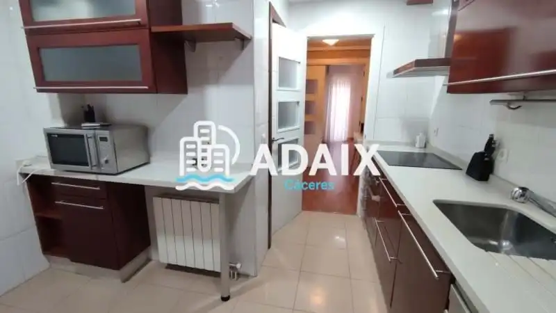 Kitchen of Flat for rent in Cáceres  with Air Conditioner, Heating and Terrace