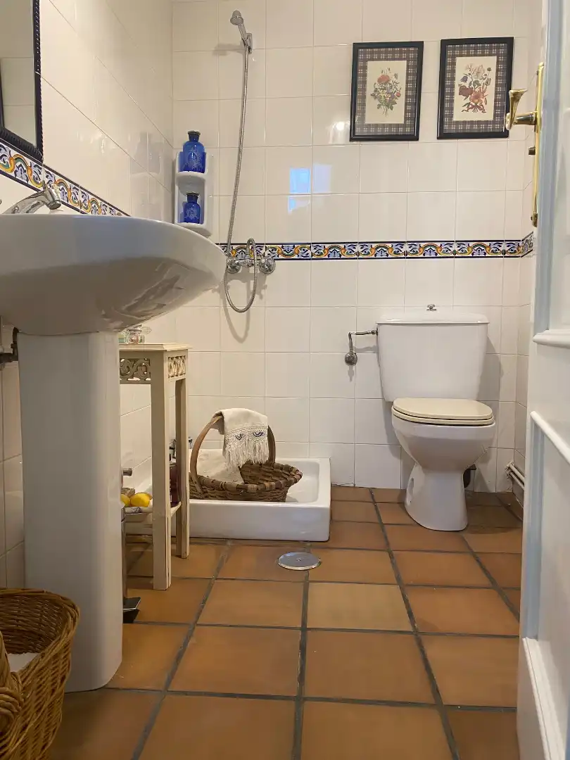 Baño de Casa adosada en venta en Brión con Calefacción, Jardín privado y Terraza