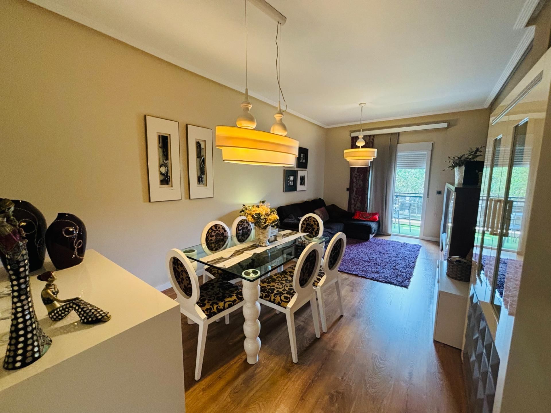 Dining room of Flat for sale in Orihuela  with Air Conditioner, Heating and Private garden