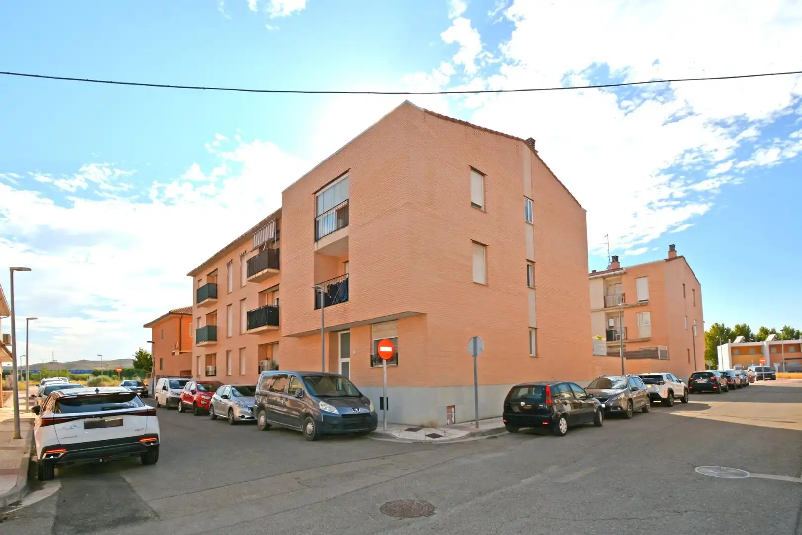 Vista exterior de Piso en venta en El Burgo de Ebro con Calefacción, Terraza y Balcón