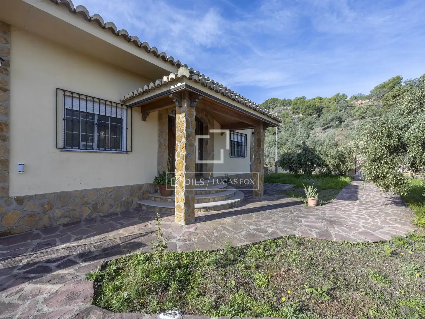 Vista exterior de Casa o chalet en venta en Segart con Aire acondicionado, Calefacción y Piscina