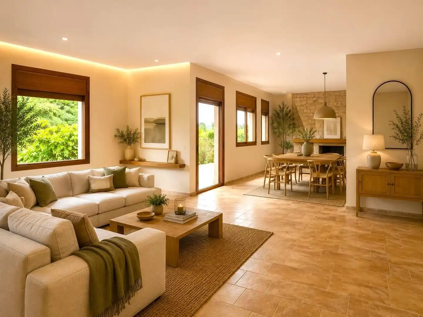Living room of Houses for sale in Canovelles  with Private garden, Terrace and Swimming Pool