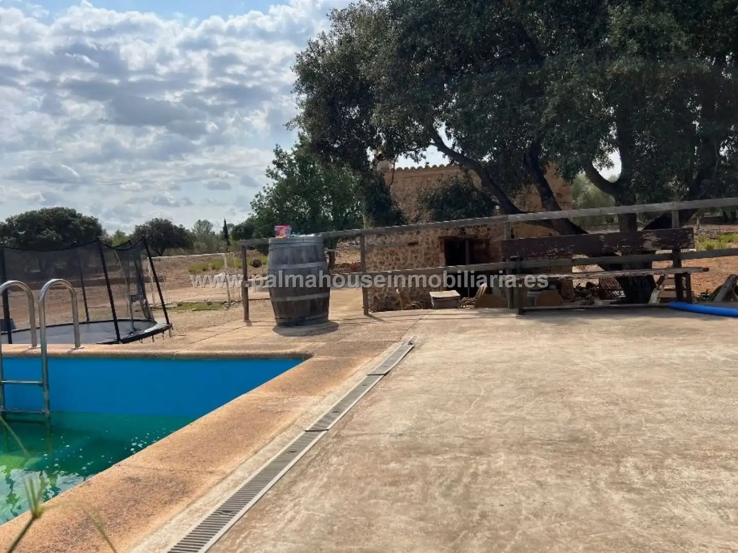 Jardín de Finca rústica en venta en Llubí con Terraza y Piscina