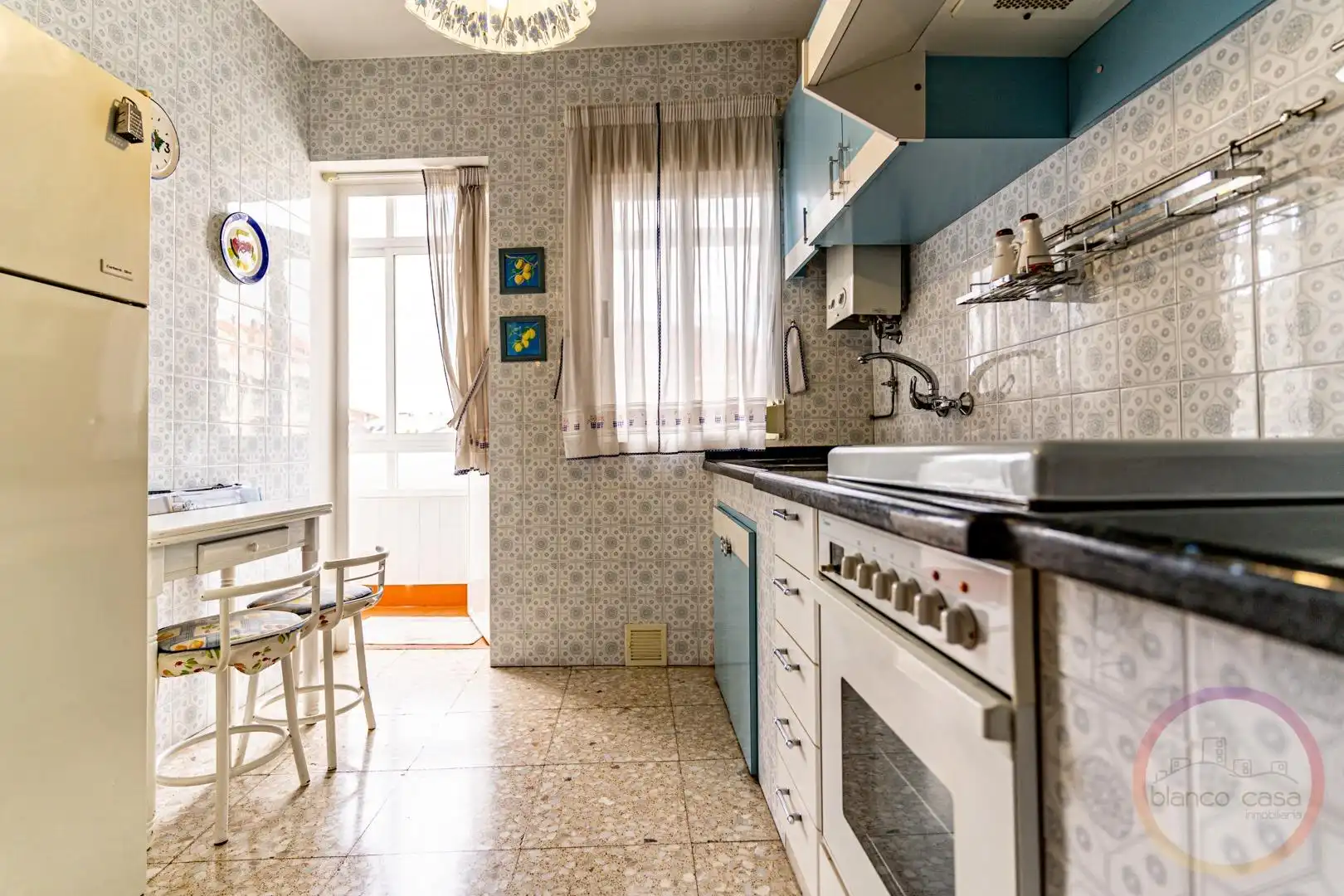Kitchen of Flat for sale in Carballo  with Heating, Terrace and Storage room