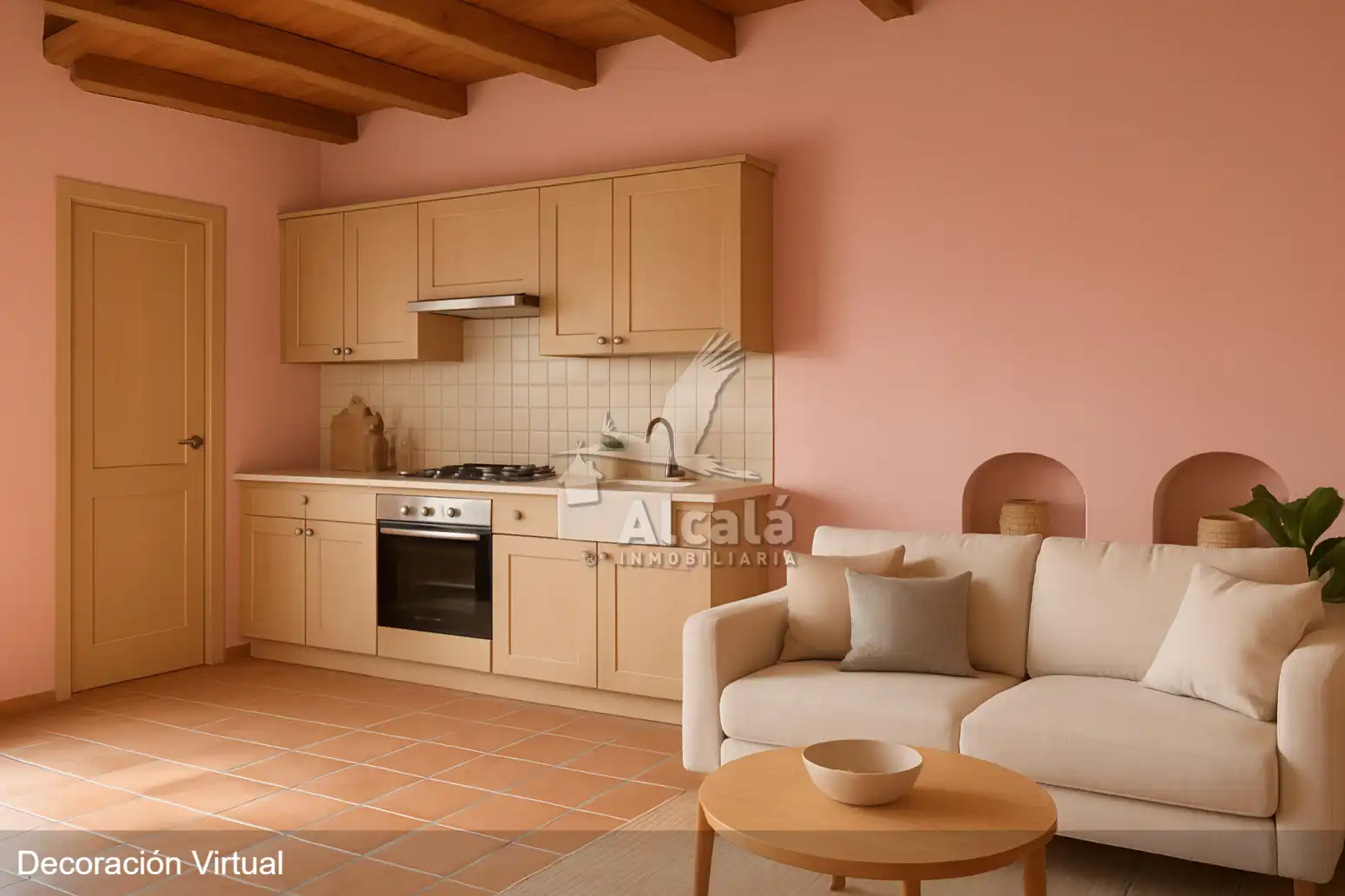 Cocina de Casa adosada en venta en Alcalá de Henares