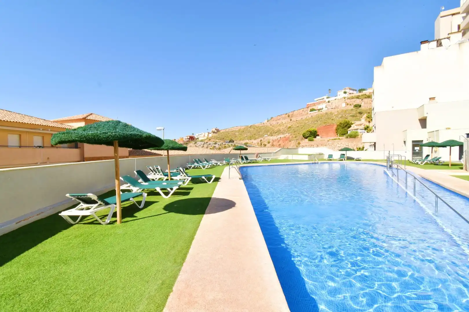 Schwimmbecken von Wohnung zum Verkauf in Vícar mit Terrasse, Möbliert und Gemeinschaftspool