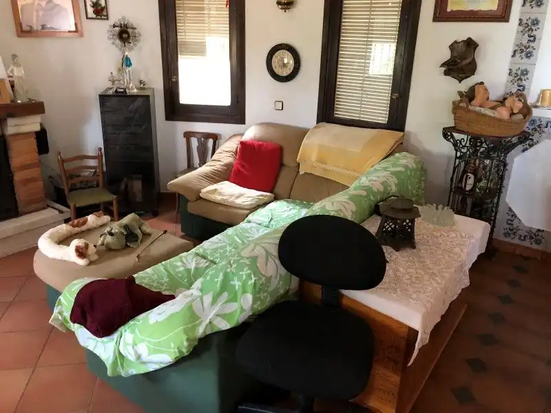 Sala de estar de Casa o chalet en venta en Palma de Gandia con Aire acondicionado, Jardín privado y Terraza