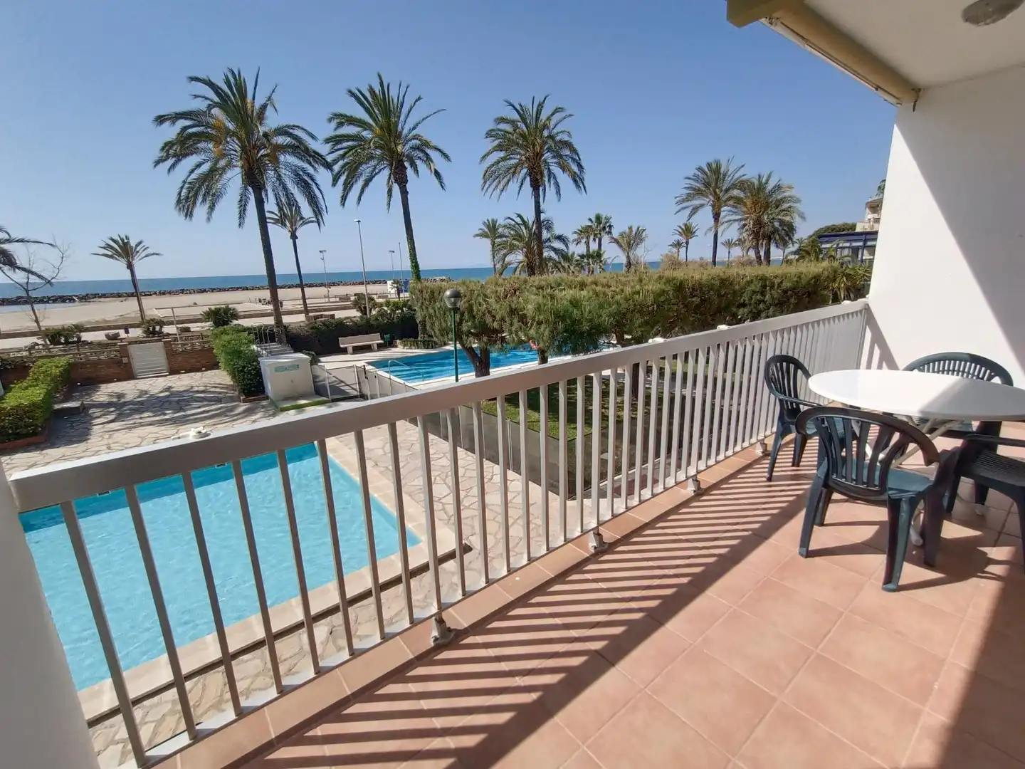 Terrace of Flat for sale in Cunit  with Air Conditioner, Heating and Private garden