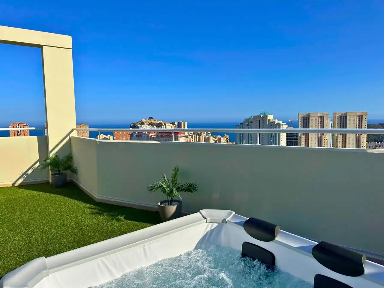 Terraza de Piso en venta en Villajoyosa / La Vila Joiosa con Aire acondicionado, Terraza y Amueblado