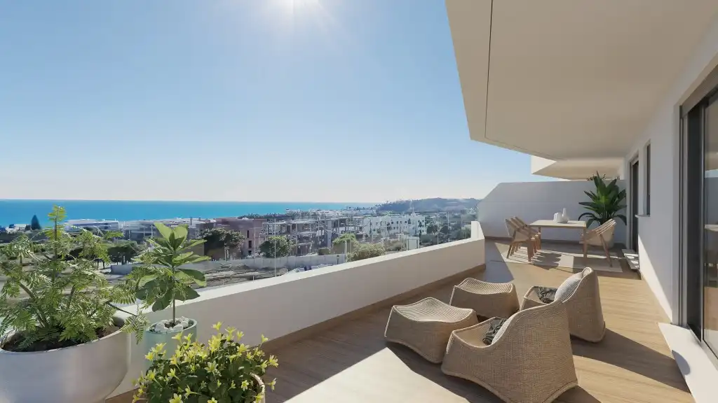 Ático con piscina en venta en Estepona Pueblo