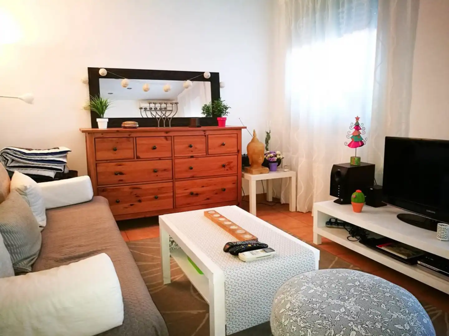 Sala de estar de Piso en venta en Mataró con Aire acondicionado, Calefacción y Terraza