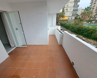 Balcony of Flat to rent in Benalmádena  with Terrace, Furnished and Community pool