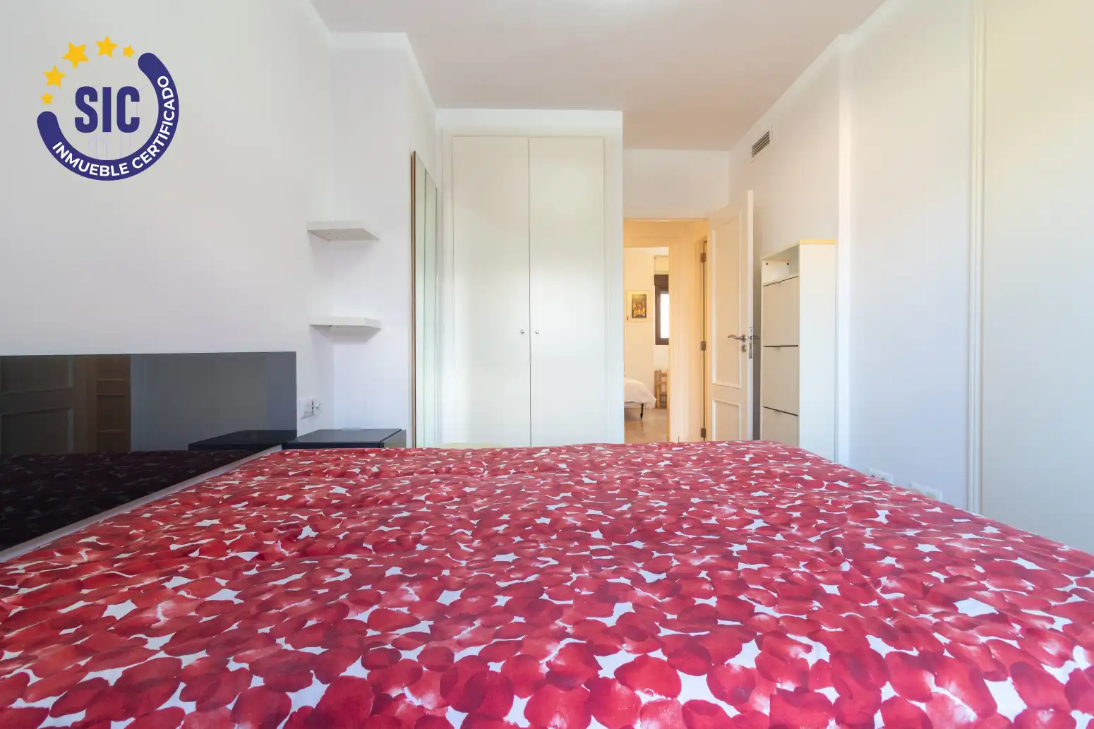 Schlafzimmer von Dachboden zum Verkauf in Sagunto / Sagunt mit Klimaanlage, Heizung und Parkett
