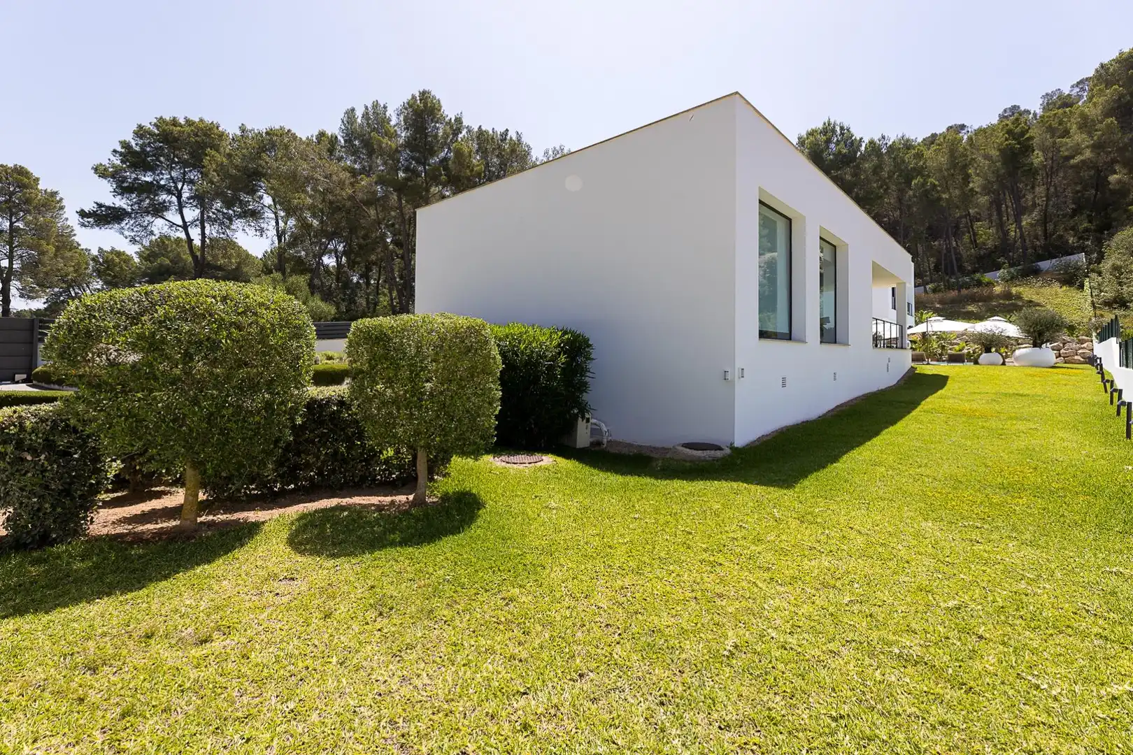 Vista exterior de Casa o xalet en venda en  Palma de Mallorca amb Aire condicionat, Calefacció i Jardí privat