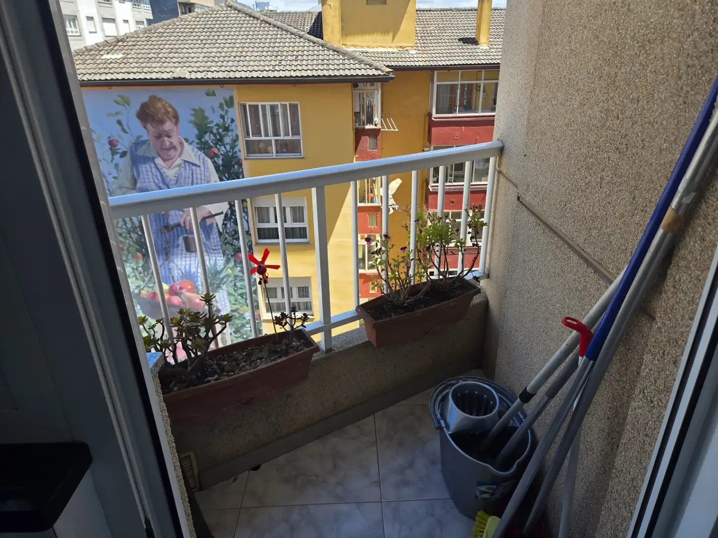 Balcony of Flat for sale in Ribadeo  with Heating, Terrace and Storage room