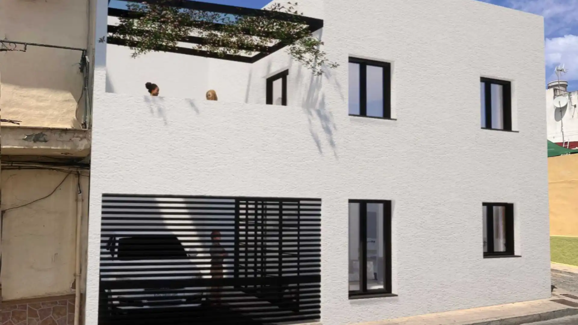 Vista exterior de Residencial en venta en Palomares del Río