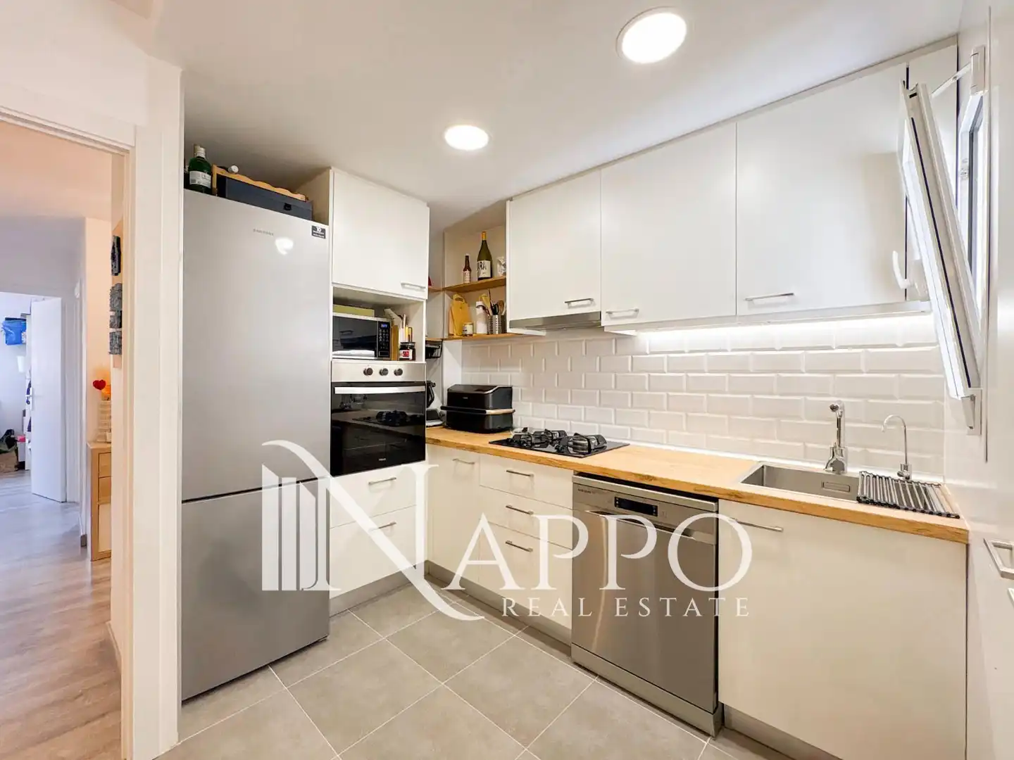 Cocina de Piso en venta en  Palma de Mallorca con Aire acondicionado, Terraza y Amueblado