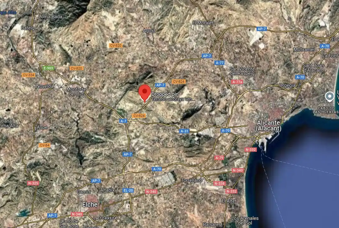 Land for sale in Camí de l'Alcoraia, 21, Cañada del Fenollar