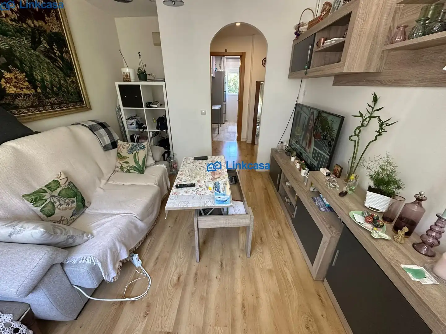 Wohnzimmer von Wohnung zum Verkauf in Madrid mit Klimaanlage und Heizung