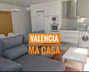 Cuina de Pis de lloguer en  Valencia Capital amb Aire condicionat, Calefacció i Moblat