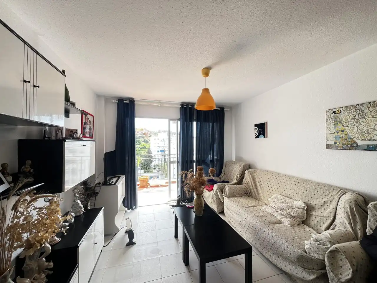 Living room of Flat for rent in Rincón de la Victoria  with Furnished