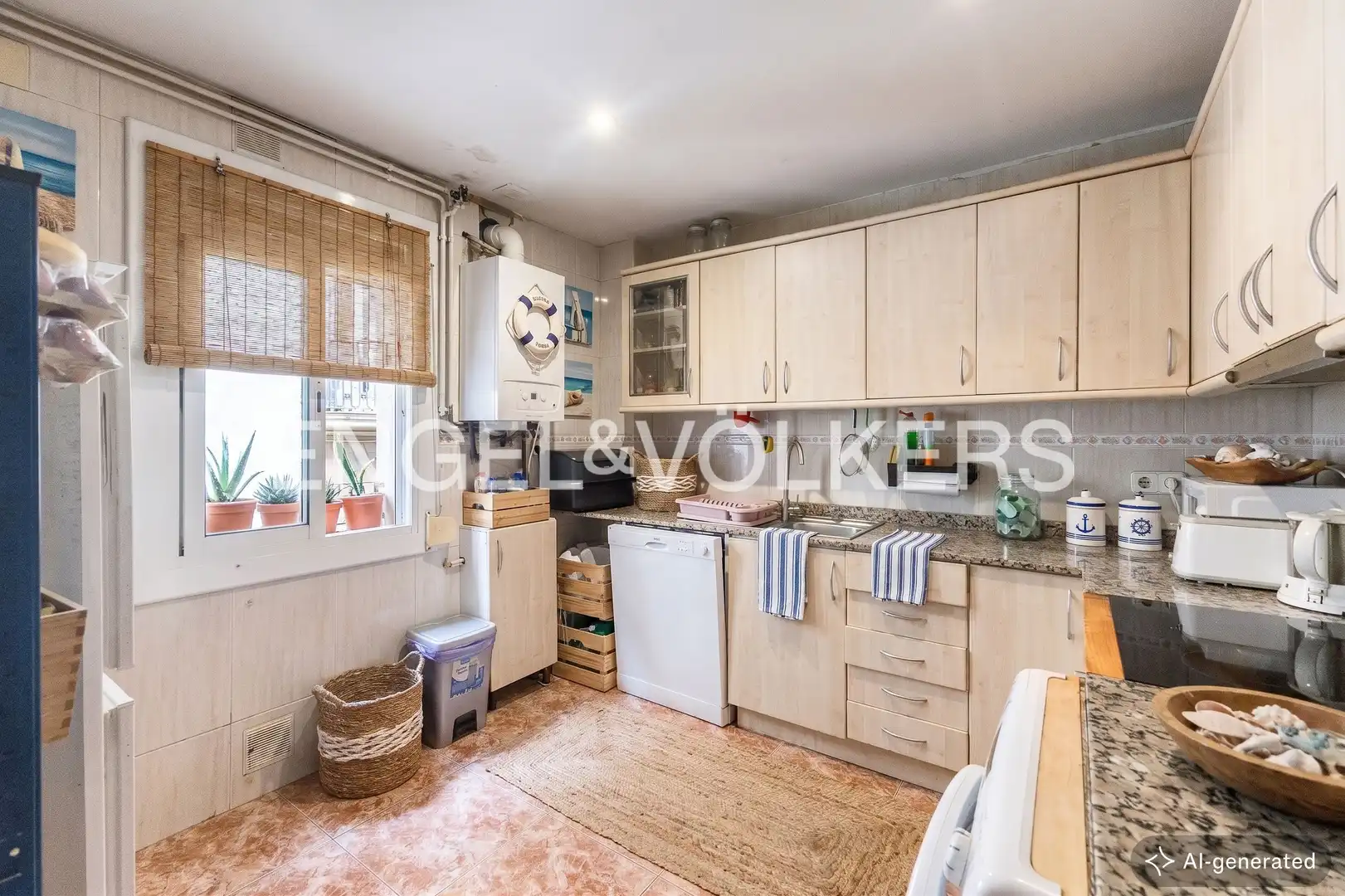 Kitchen of Flat for sale in Barcelona  with Heating and Terrace