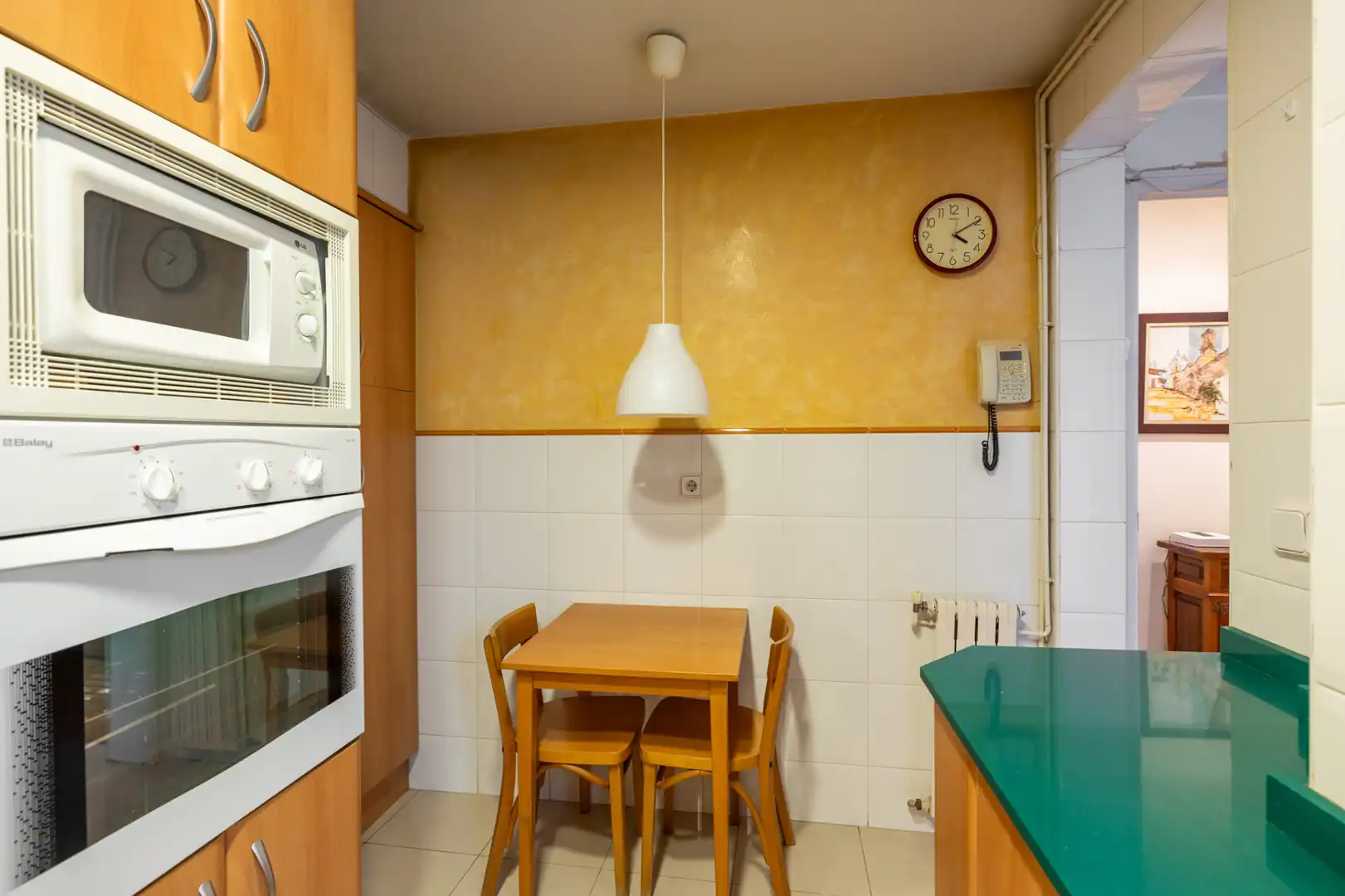 Kitchen of Flat for sale in Barcelona  with Heating, Parquet flooring and Furnished
