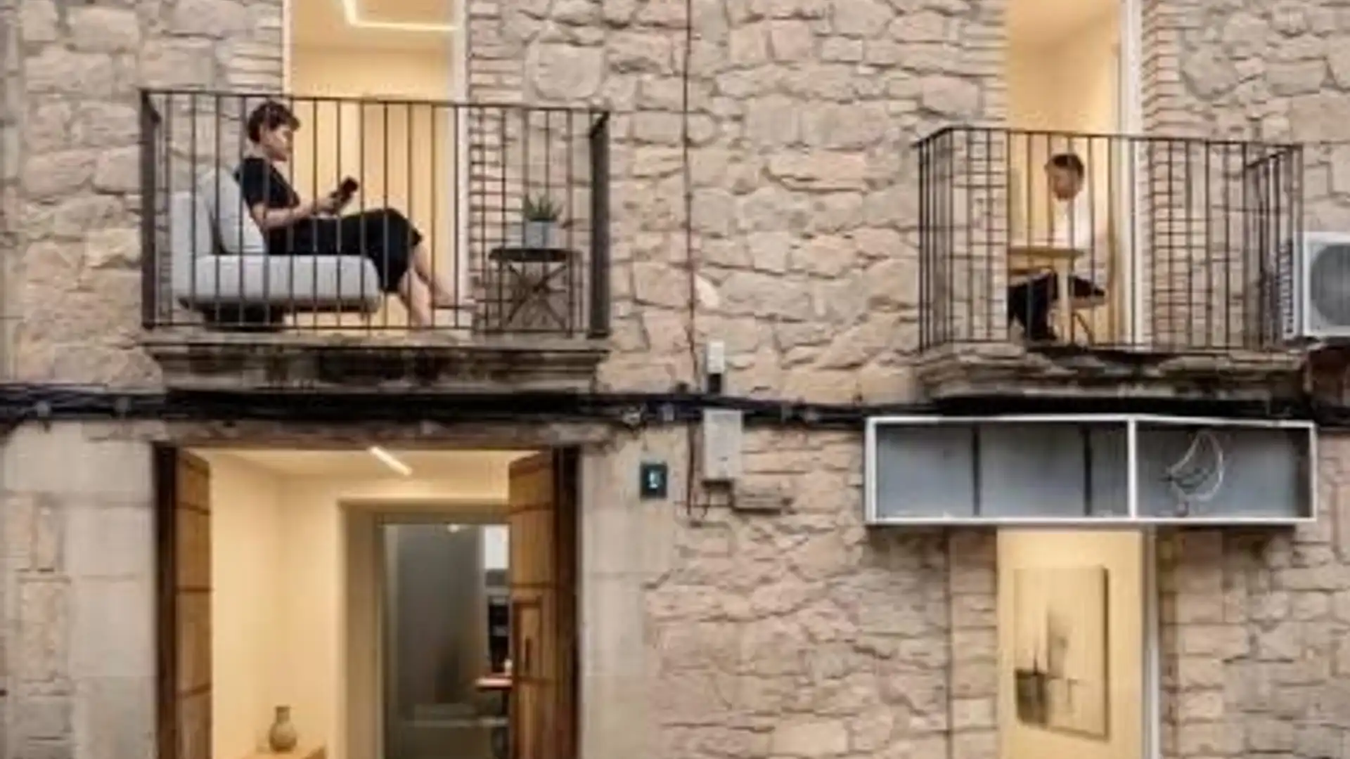 Balcony of Houses for sale in Artesa de Lleida  with Air Conditioner, Terrace and Storage room