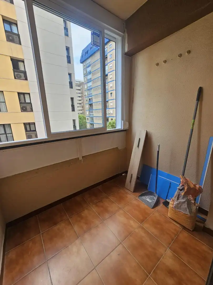 Balcony of Flat for sale in Valencia  with Air Conditioner, Furnished and Balcony