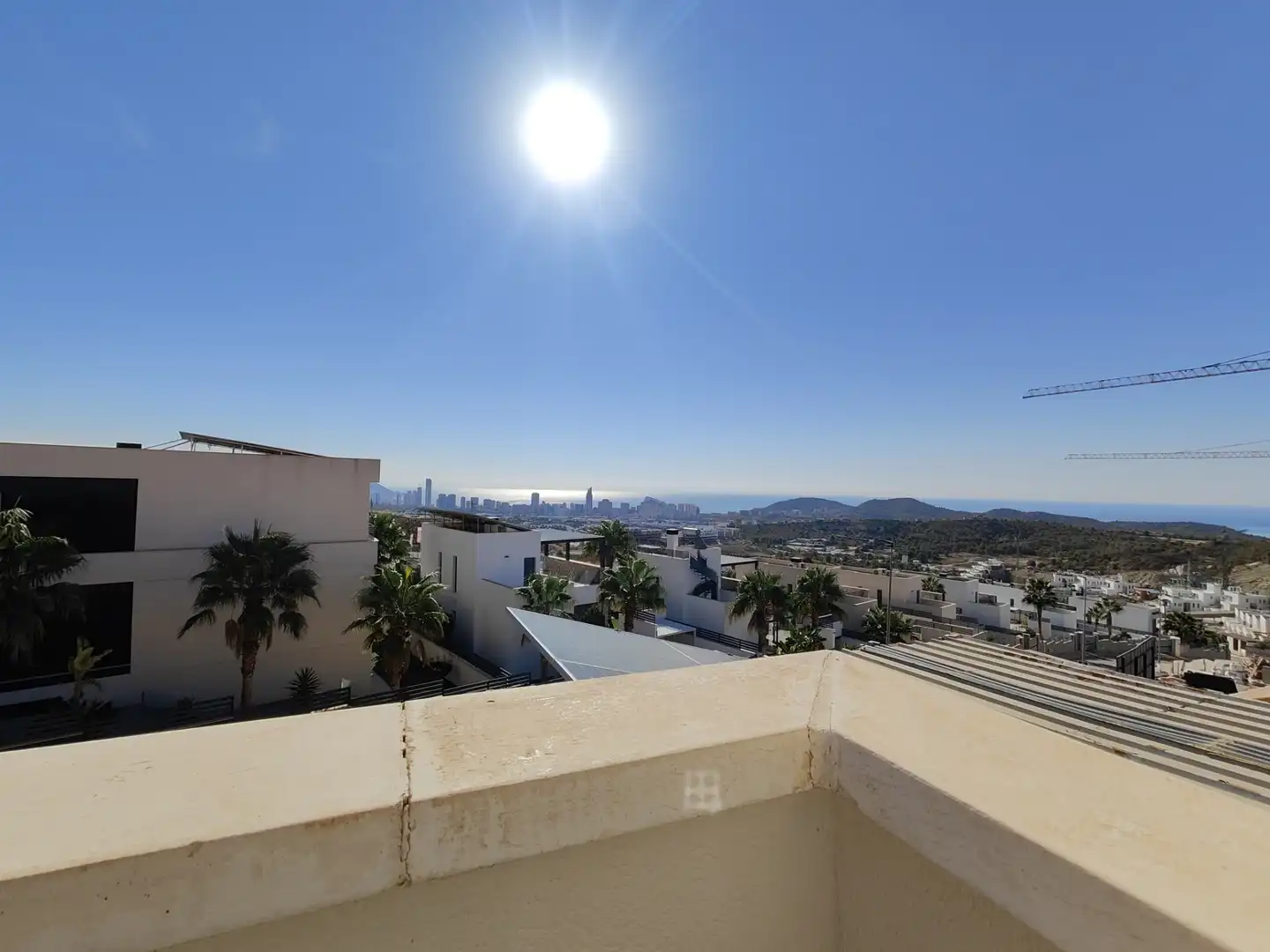 Vista exterior de Casa adosada en venta en Finestrat con Aire acondicionado, Terraza y Amueblado