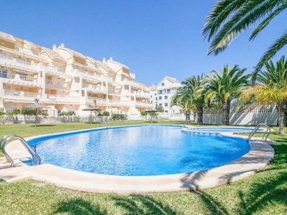 Swimming pool of Flat for sale in Dénia  with Air Conditioner, Private garden and Terrace