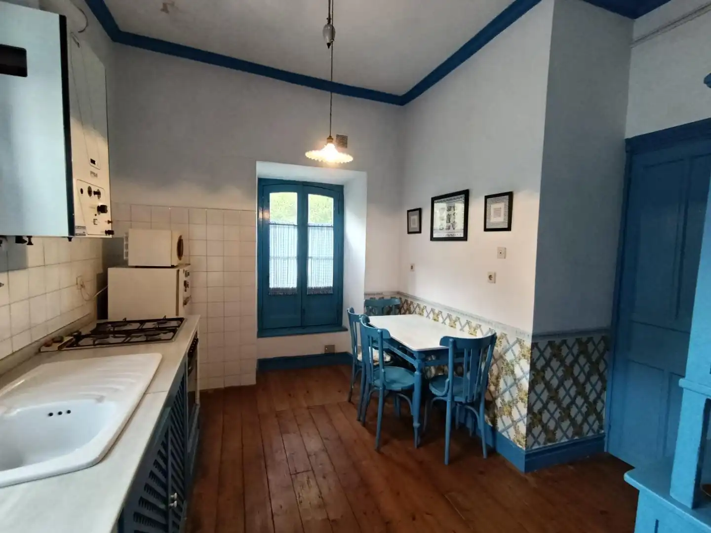 Kitchen of Flat for sale in Castrillón  with Heating