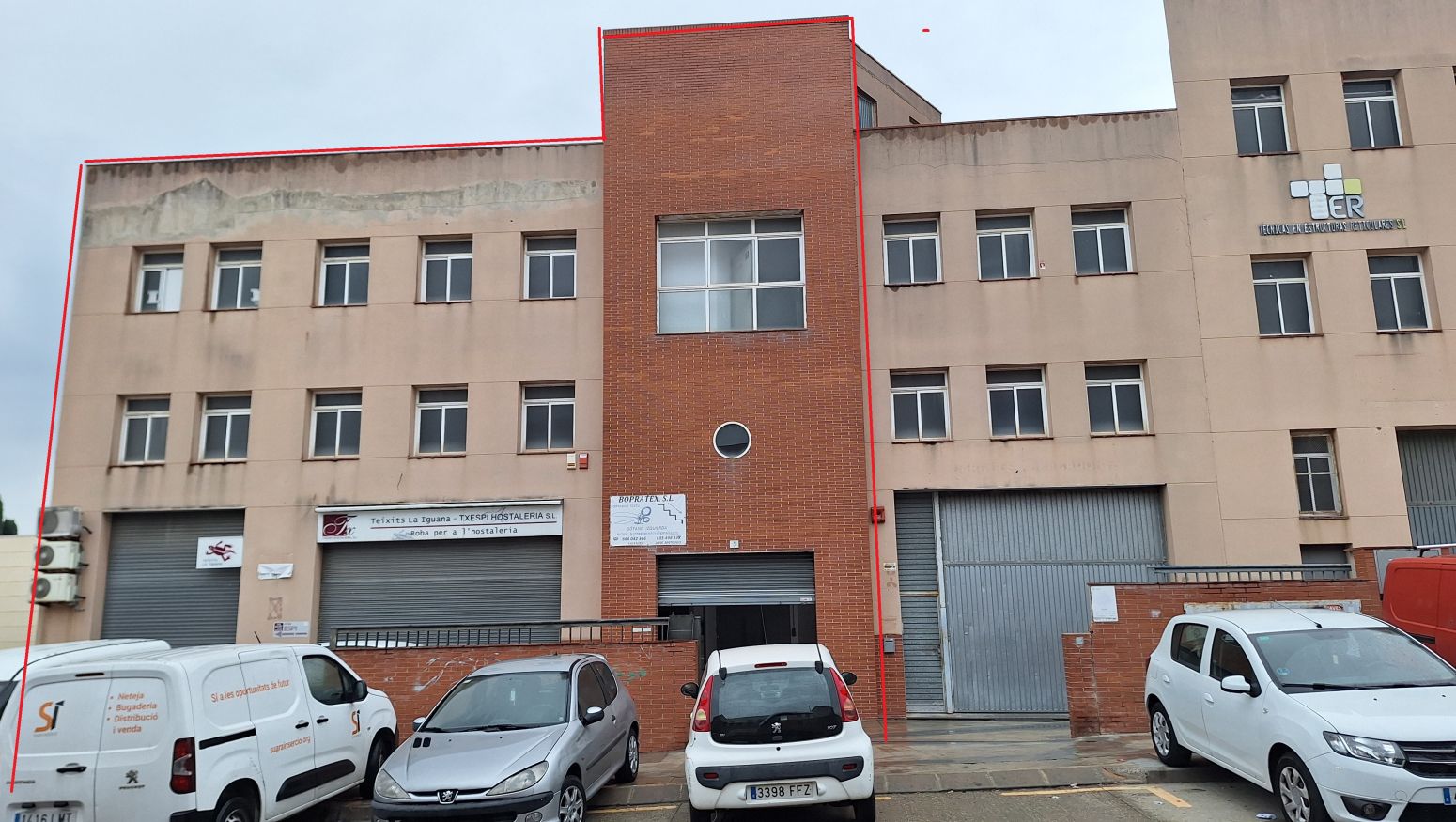 Exterior view of Industrial buildings for sale in Mataró