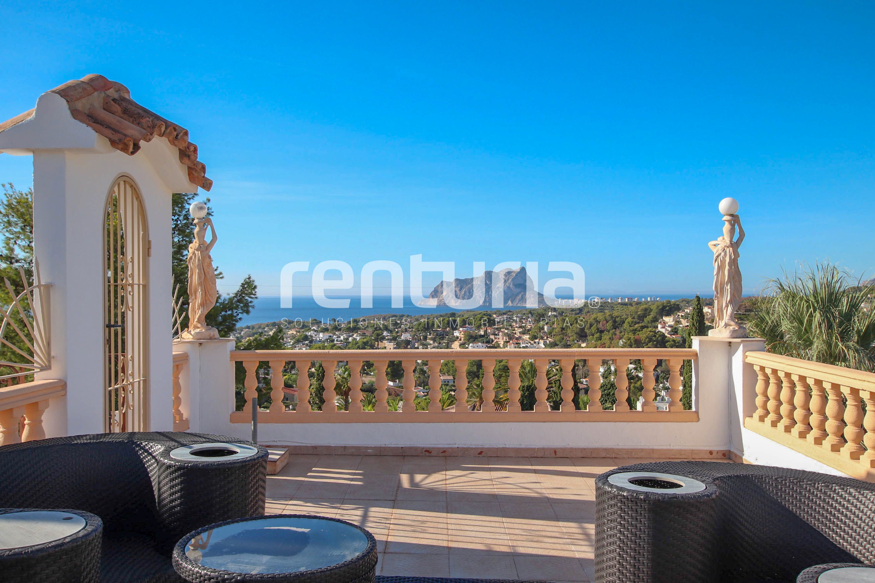 Terrace of House or chalet for sale in Moraira  with Heating, Private garden and Terrace