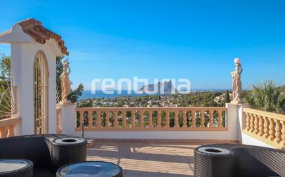 Terrasse von Haus oder Chalet zum verkauf in Moraira mit Heizung, Privatgarten und Terrasse