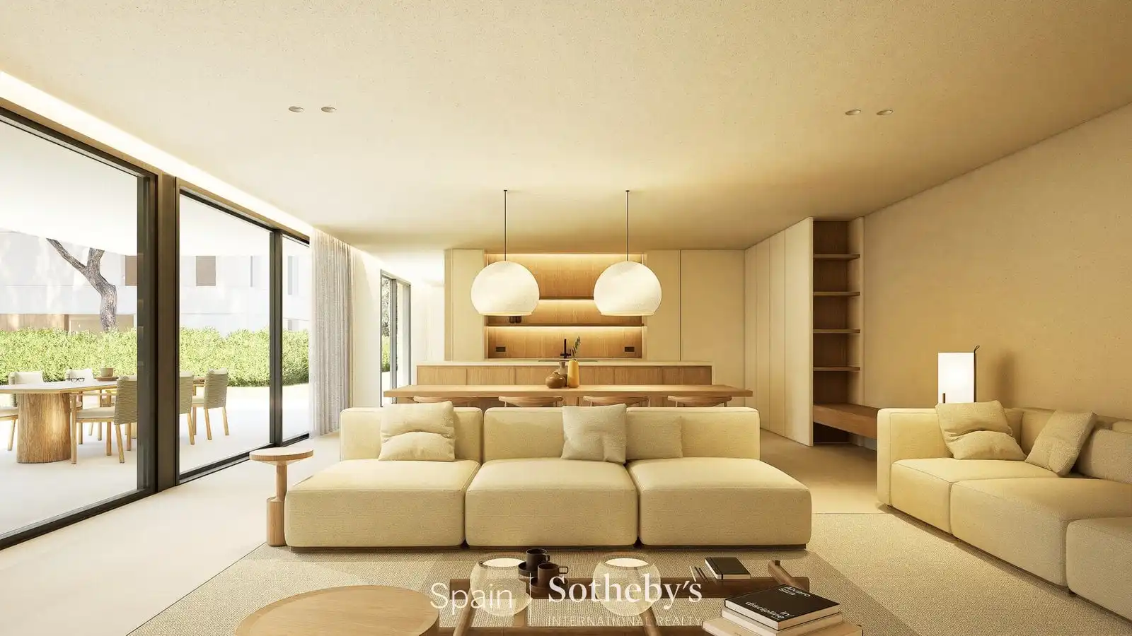 Living room of Houses for sale in Sitges  with Air Conditioner, Private garden and Terrace