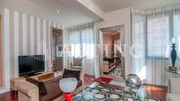 Living room of Flat for sale in  Barcelona Capital  with Air Conditioner, Heating and Terrace