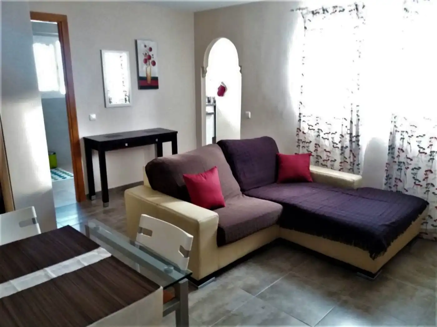 Sala de estar de Ático en venta en Estepona con Aire acondicionado, Calefacción y Terraza