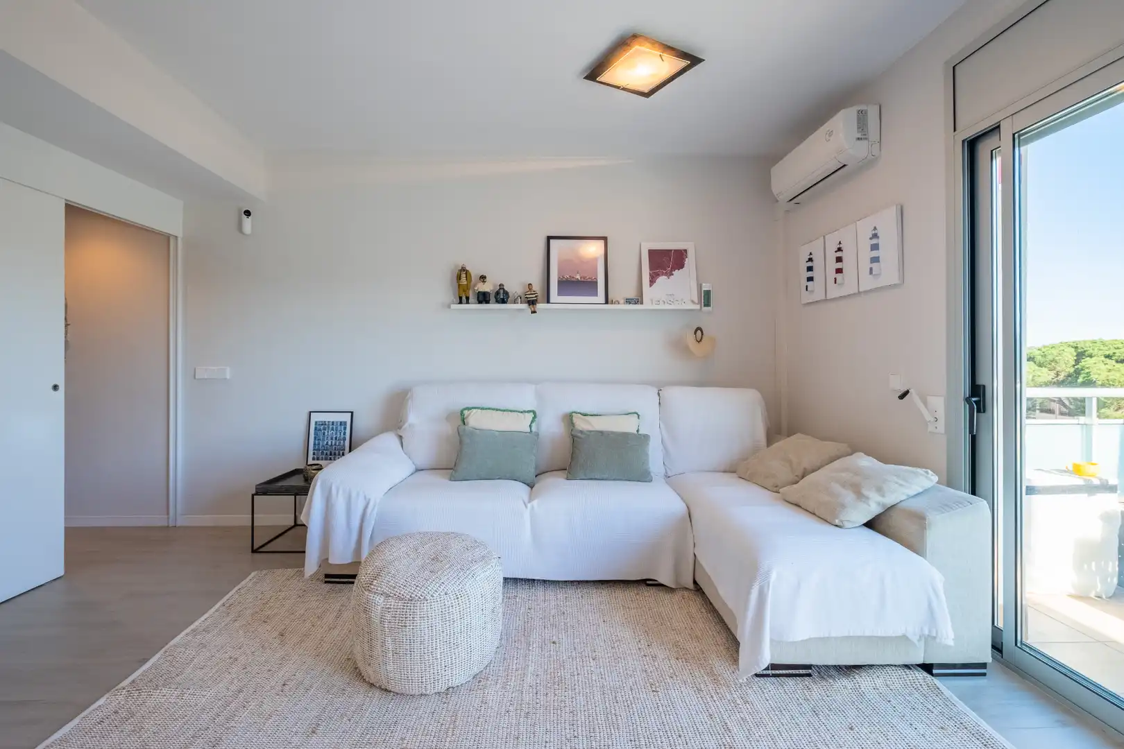 Wohnzimmer von Maisonette zum Verkauf in Palamós mit Klimaanlage, Heizung und Terrasse