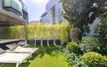 Jardí de Dúplex en venda en  Madrid Capital amb Aire condicionat, Terrassa i Piscina