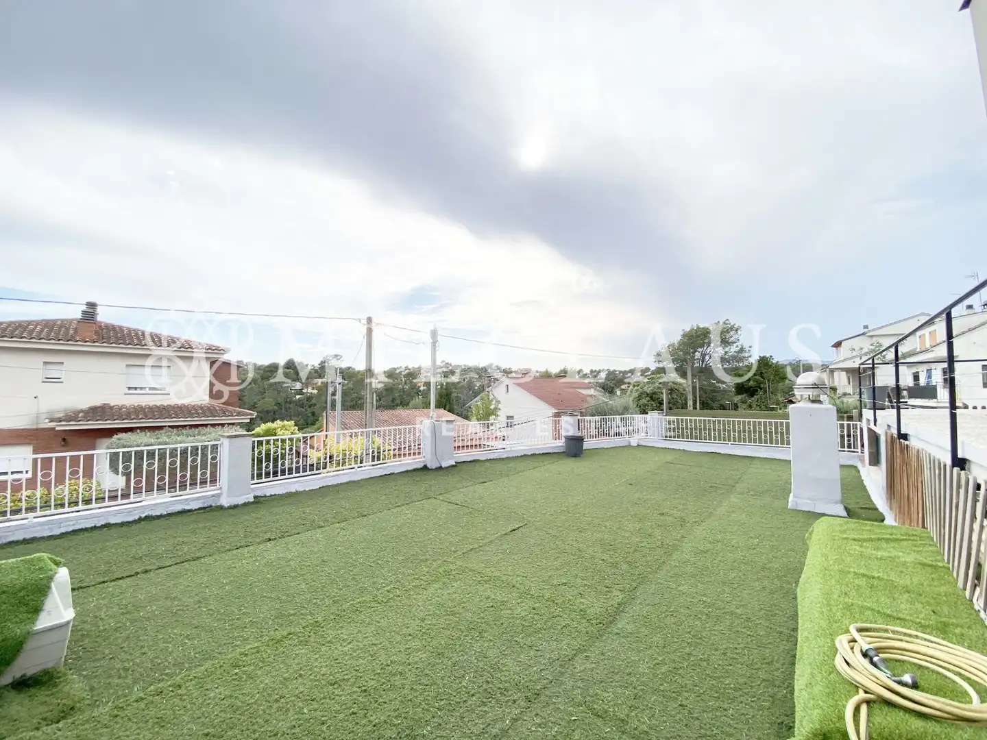 Terrasse von Haus oder Chalet zum Verkauf in Lliçà d'Amunt mit Klimaanlage, Heizung und Privatgarten