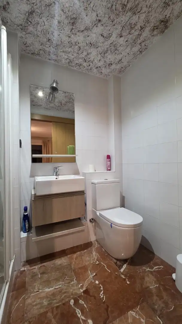Bathroom of Flat for rent in Granada  with Air Conditioner, Heating and Furnished