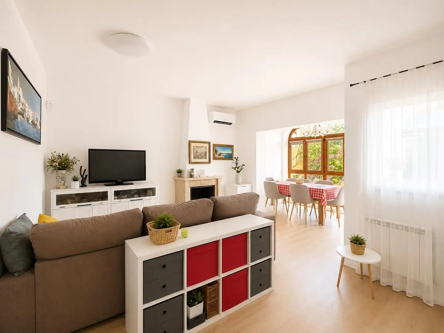Sala de estar de Casa o chalet en venta en Sant Pere de Ribes con Aire acondicionado, Calefacción y Jardín privado