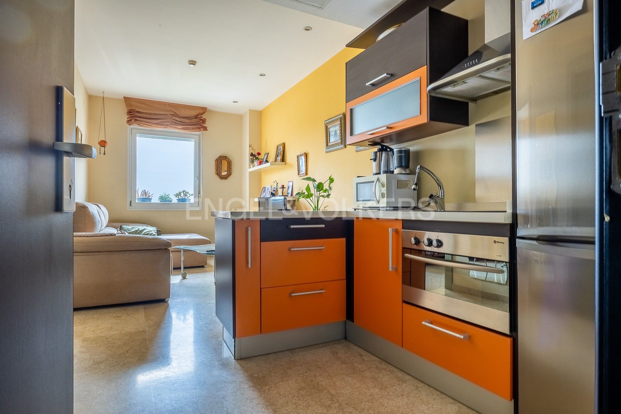 Kitchen of Apartment for sale in Bormujos  with Air Conditioner, Heating and Swimming Pool